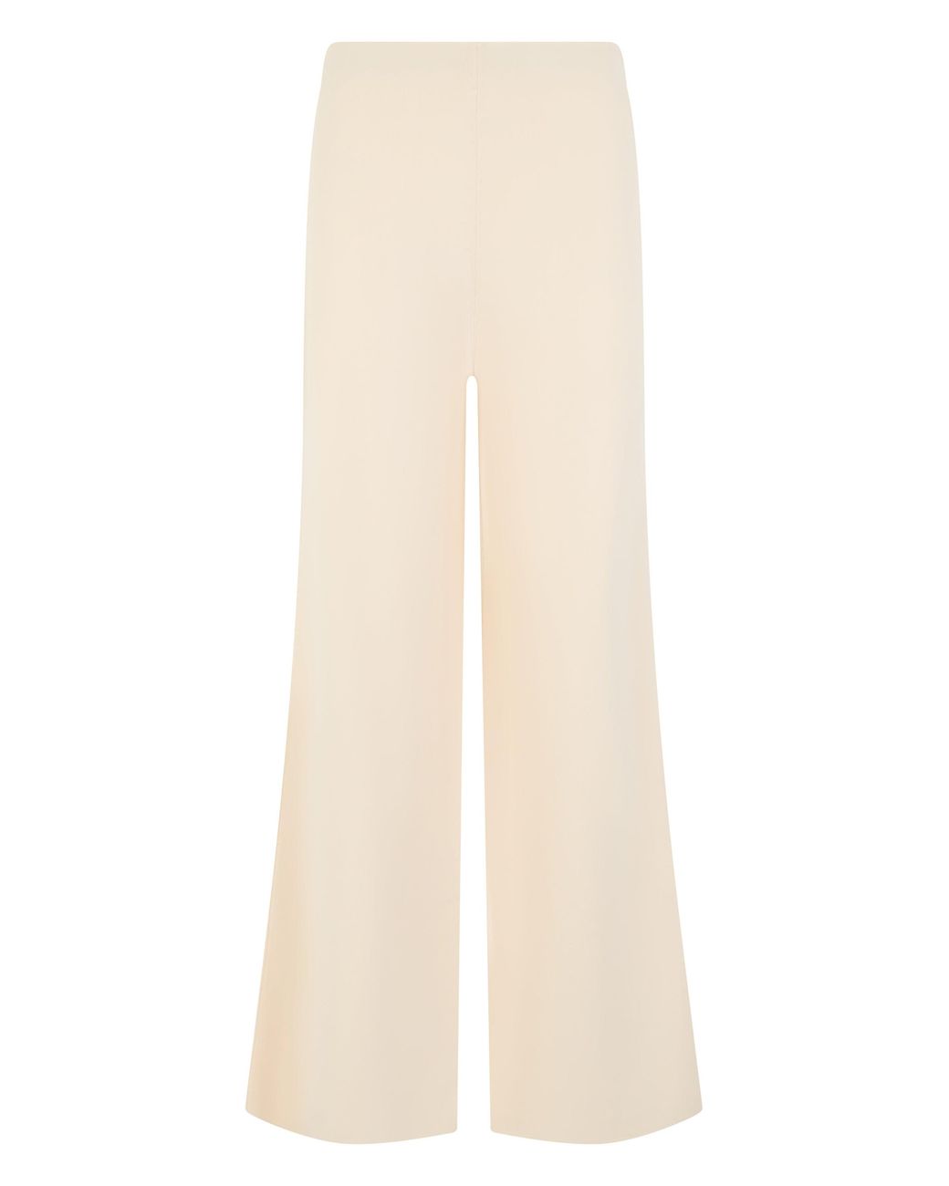 Max Mara White Palazzo Pants
