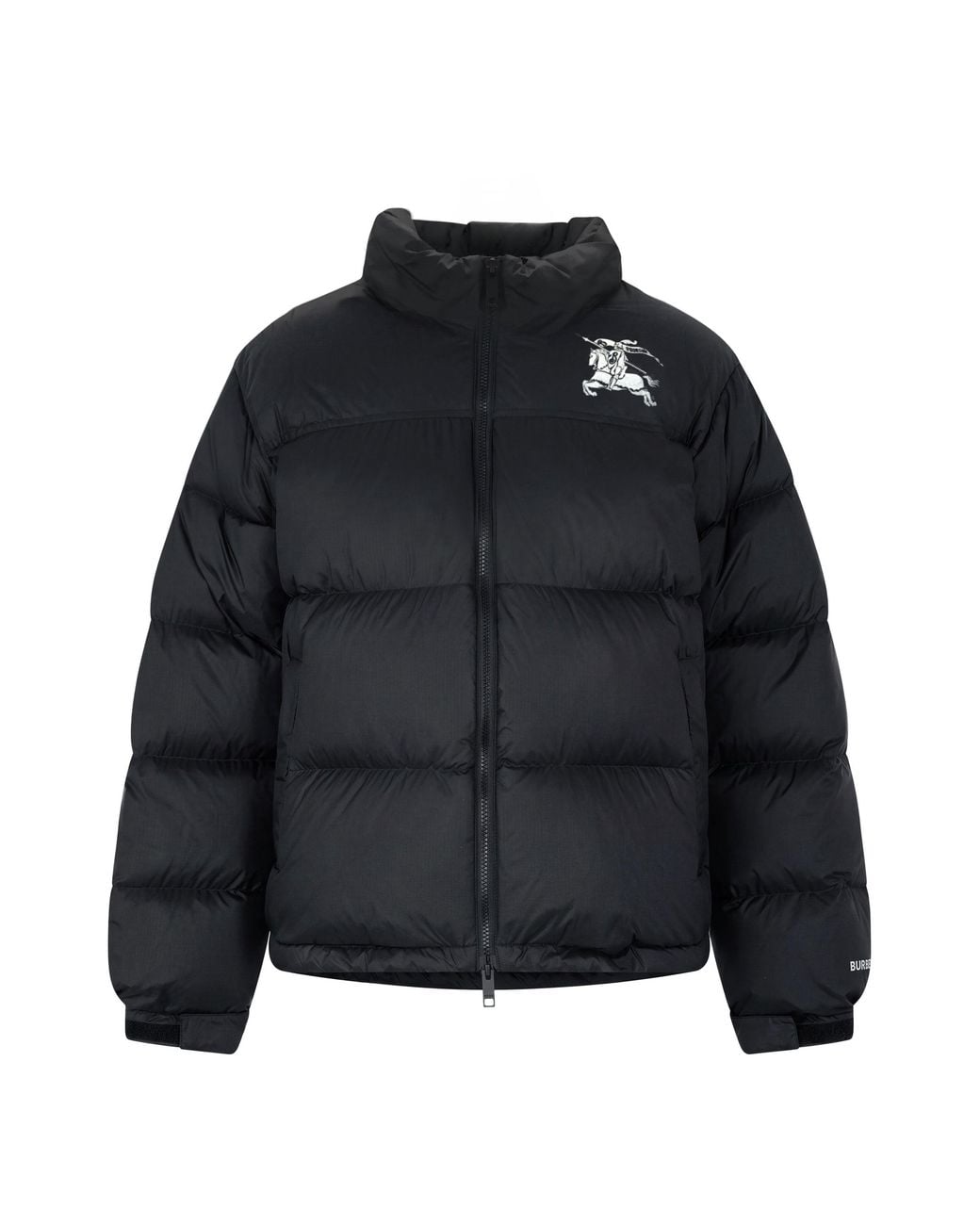 Burberry Black Highlands Padded Jacket for men
