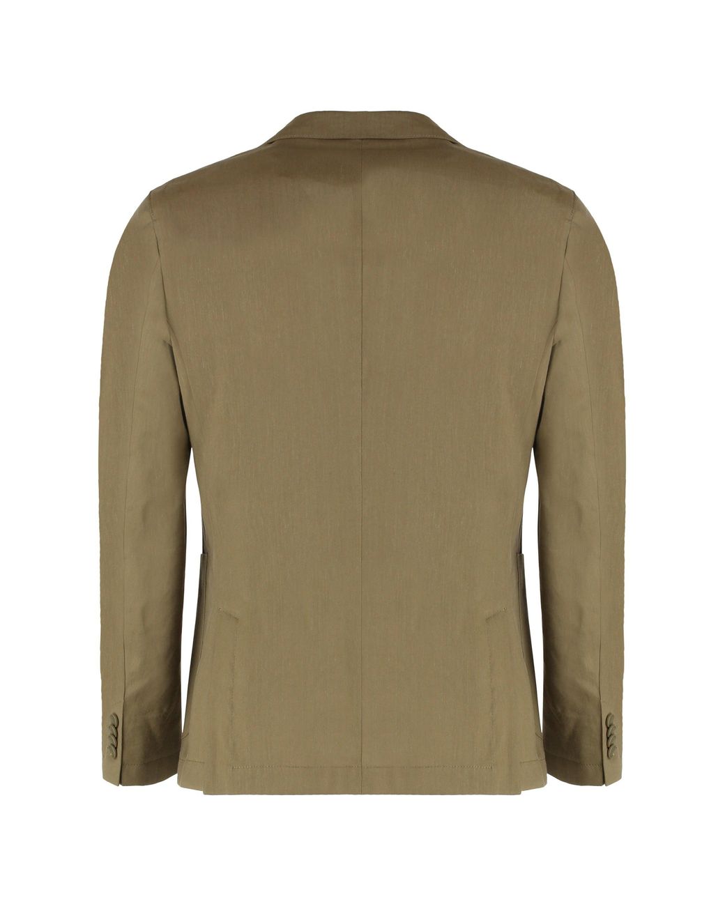 Boss Green Double-Breasted Linen Blend Jacket for men
