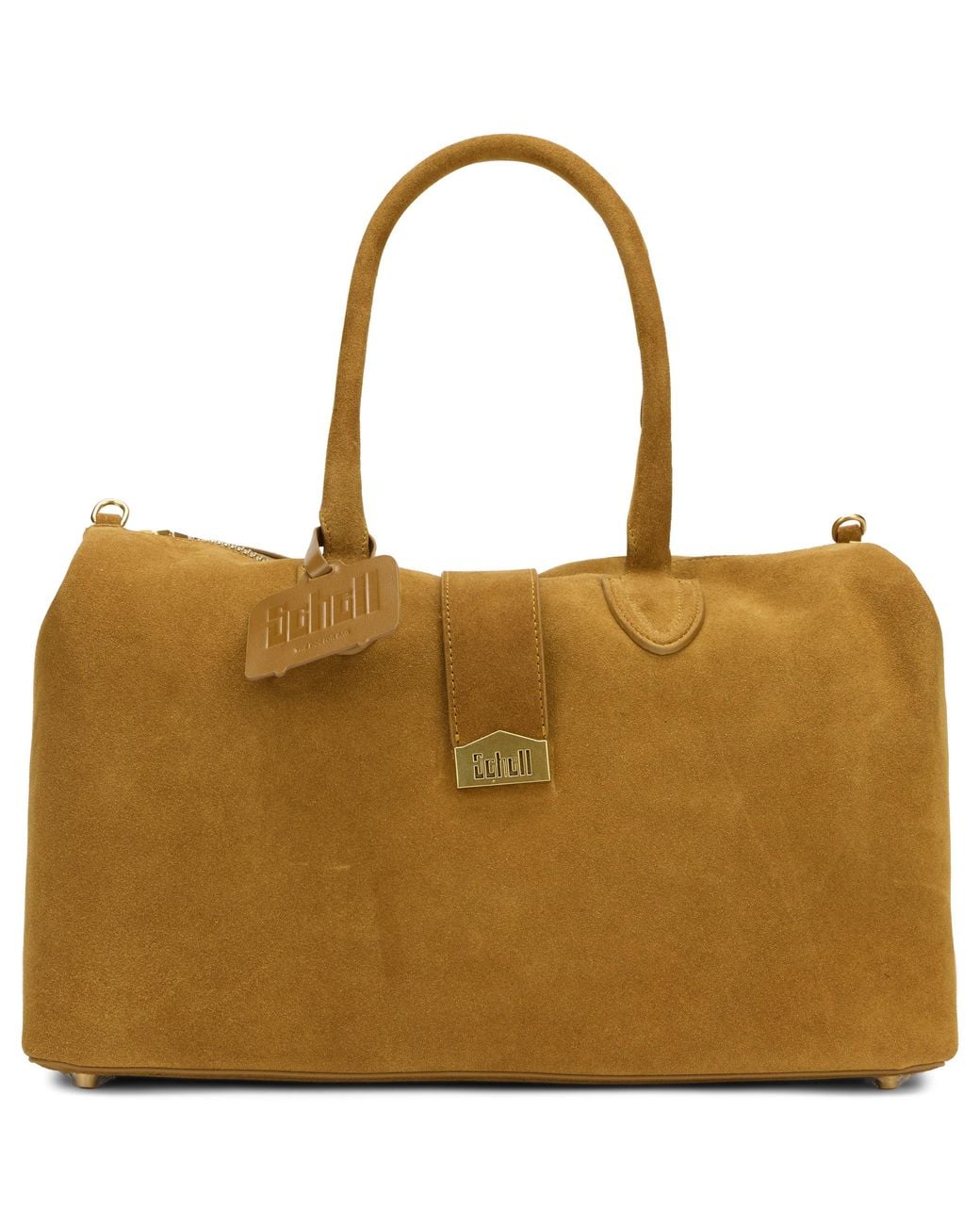 Schell Brown Suede Handbag
