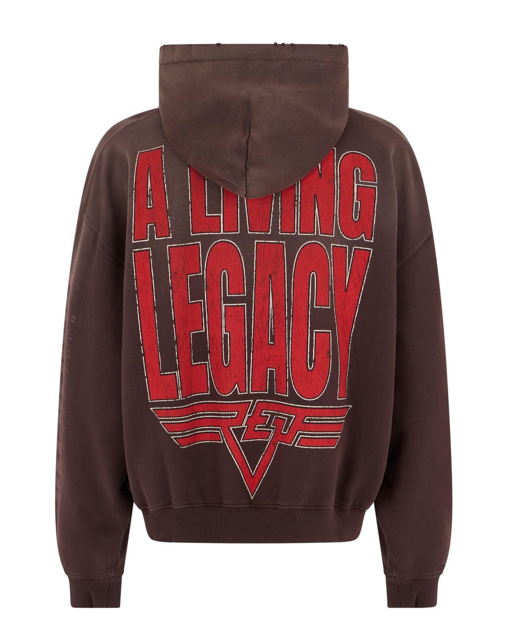 Represent Red Hoodie Living Legacy Cotton Jumpers for men