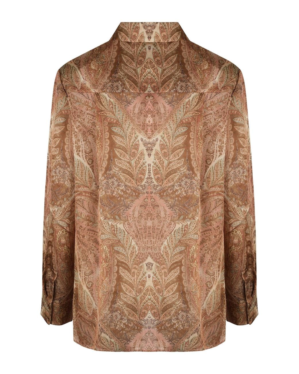 Zimmermann Brown Hypnotic Shirt
