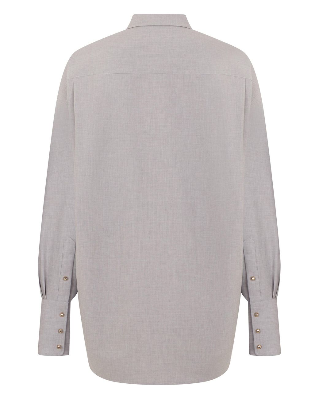 DARKPARK Gray Loose Long-Sleeved Shirt