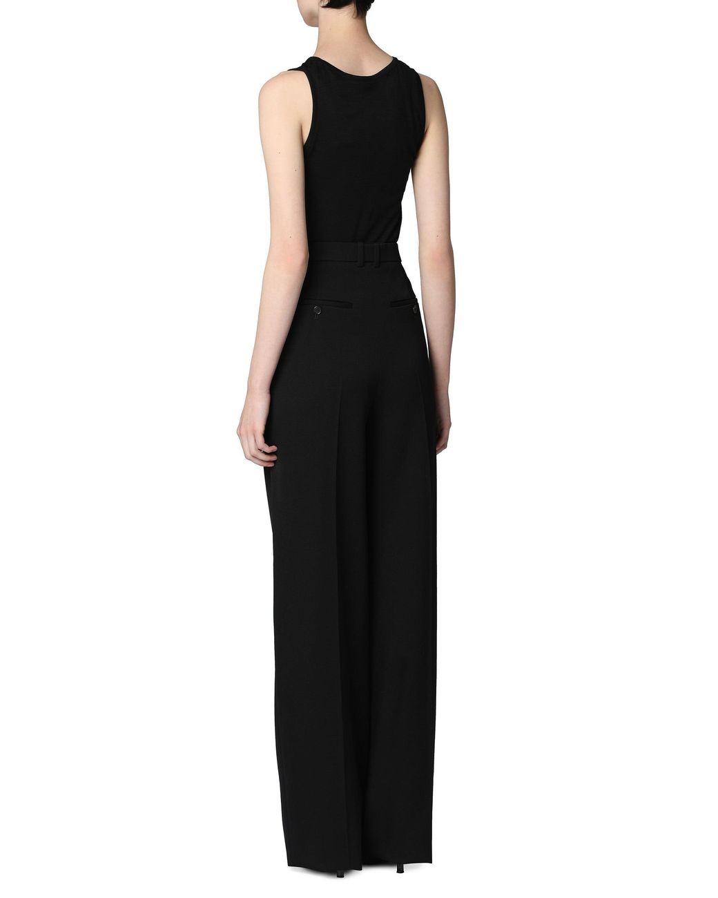 Saint Laurent Black Wool Trousers