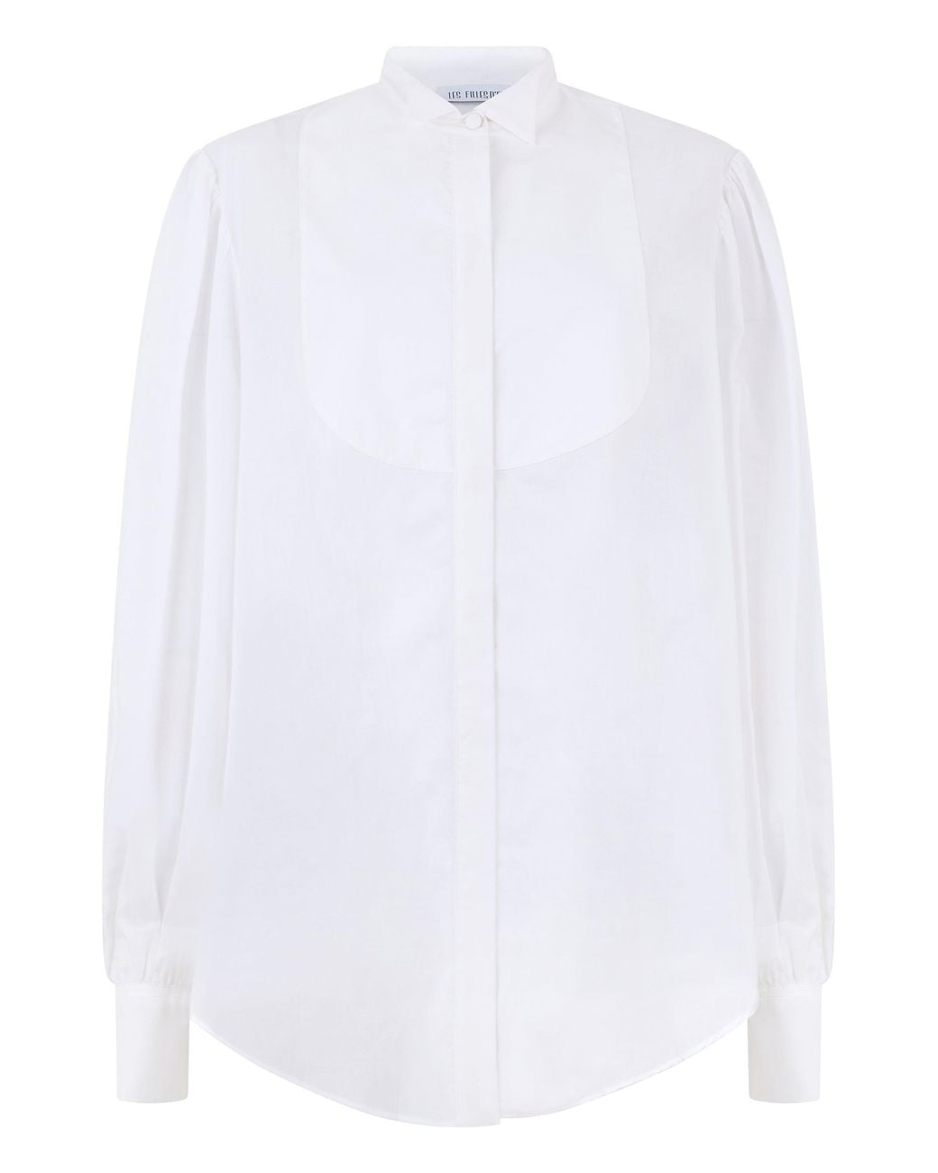 LES FILLES D'EVA White Long-Sleeve Blouse, Elegant And Versatile