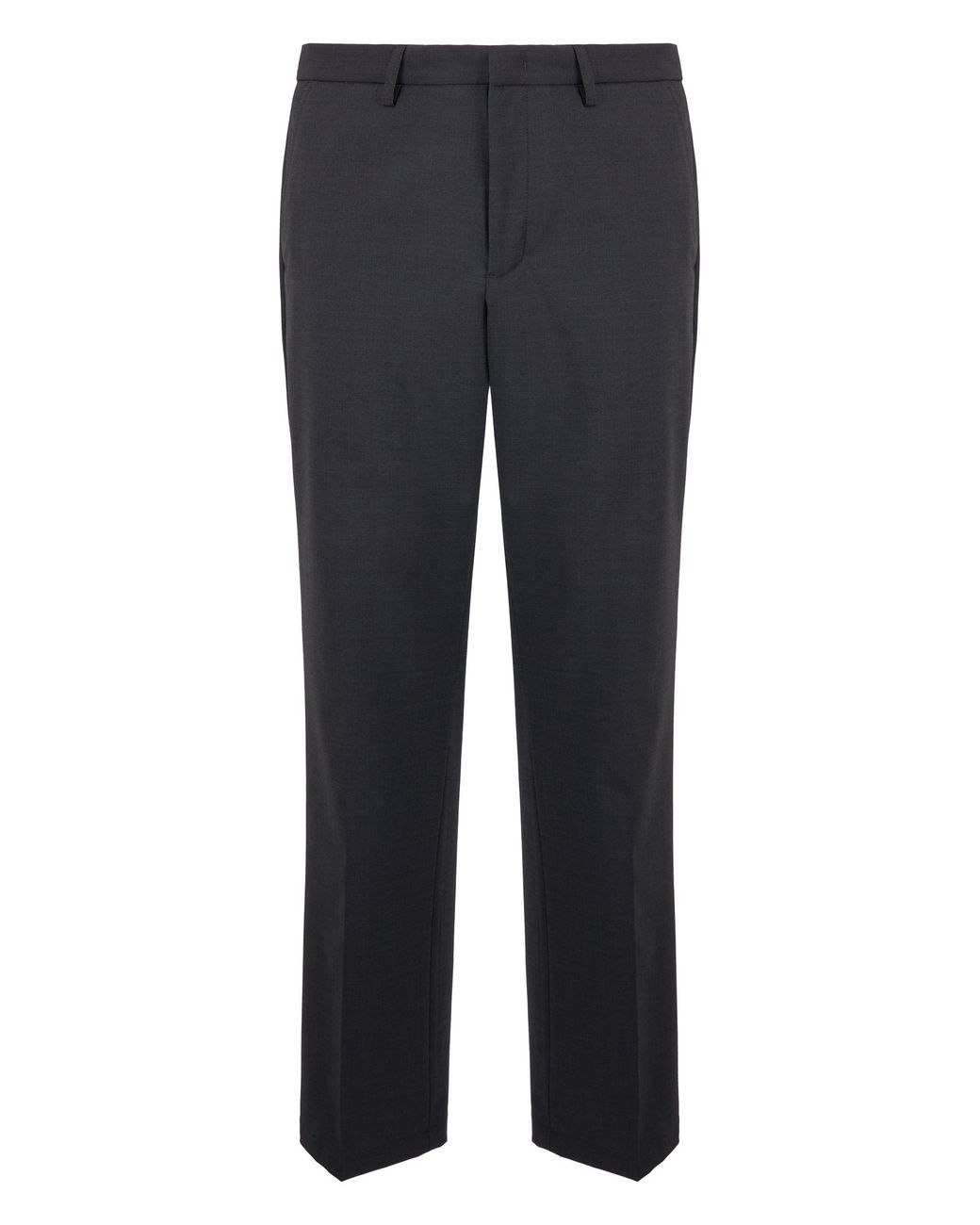 Department 5 Blue Straight Wool Blend Trousers for men