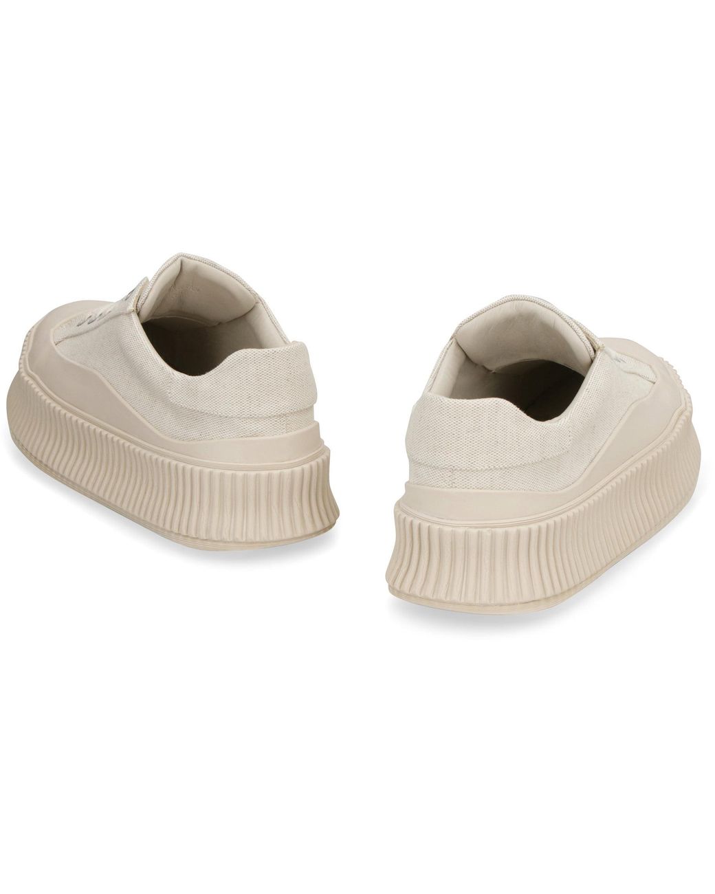 Jil Sander Multicolor Chunky Sneakers Cotton Trainers