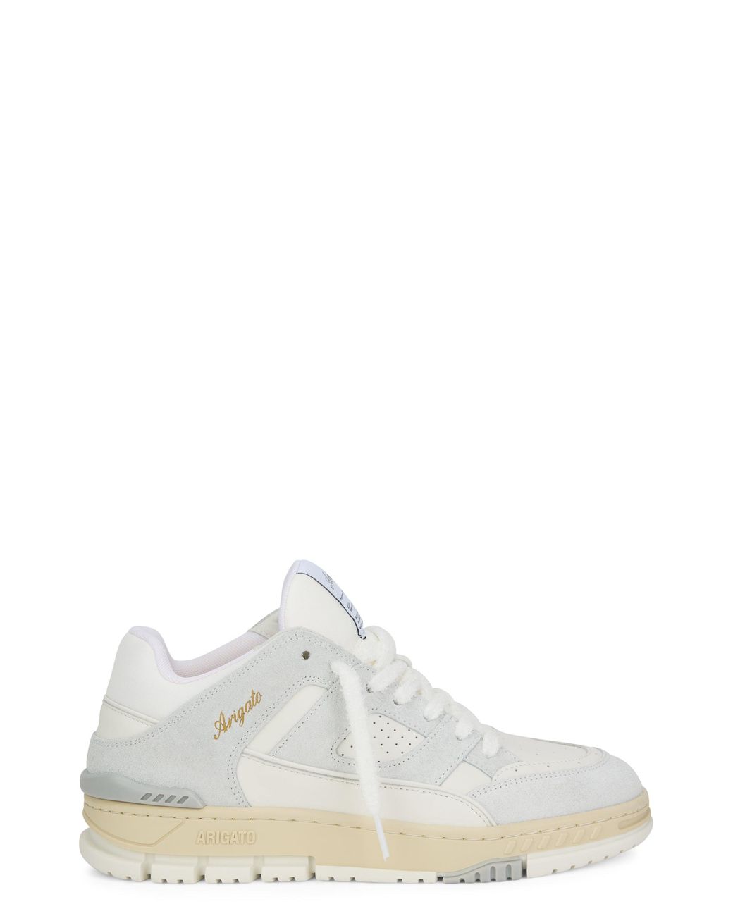 Axel Arigato White Sneakers, Suede Bovine Trainers for men