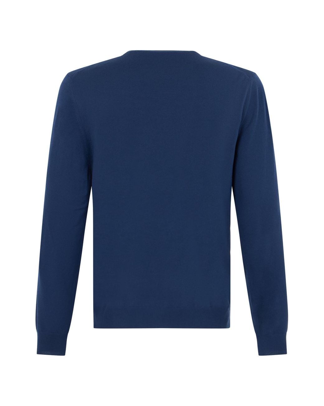 Slowear Blue Crew Neck Sweater for men