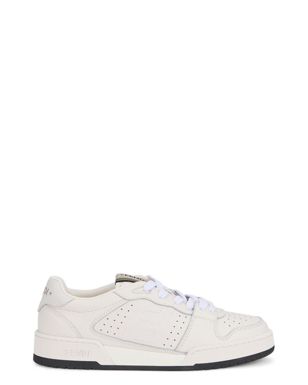 Fendi White Sneakers Match