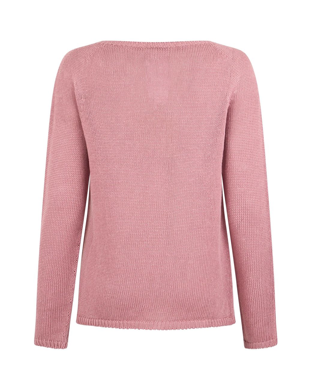 Max Mara Pink Linen Sweater