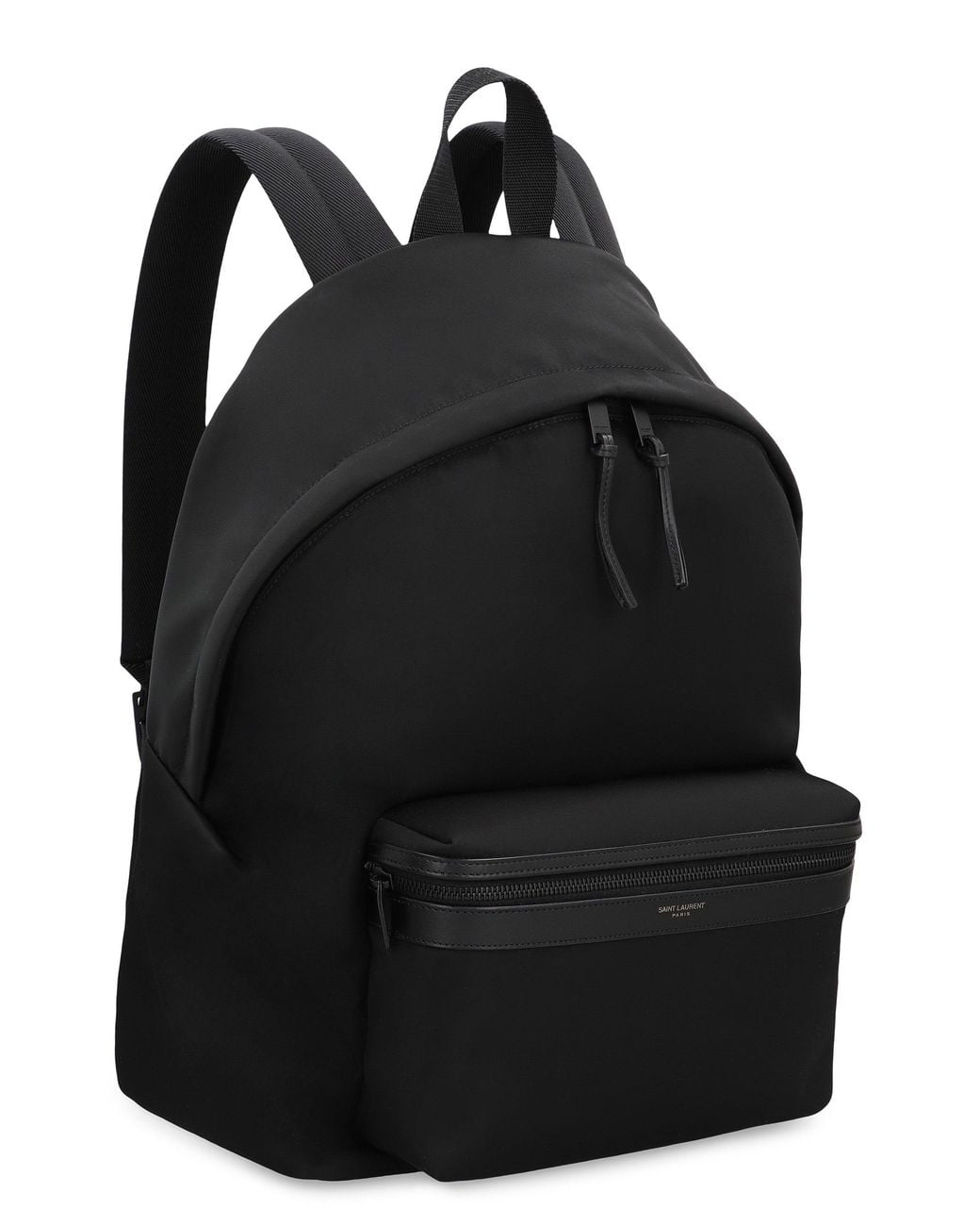 Saint Laurent Black City Nylon Backpack for men