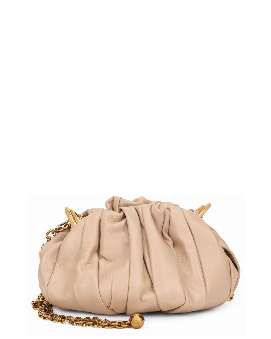 Chloé Pink Pleated Shoulder Bag