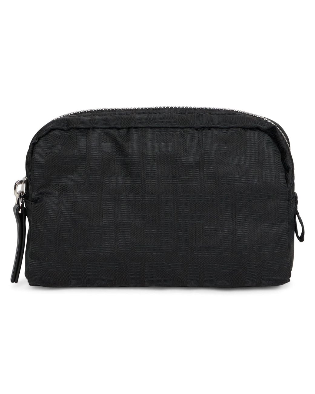 Fendi Black Beauty Case With Zip Closure for men