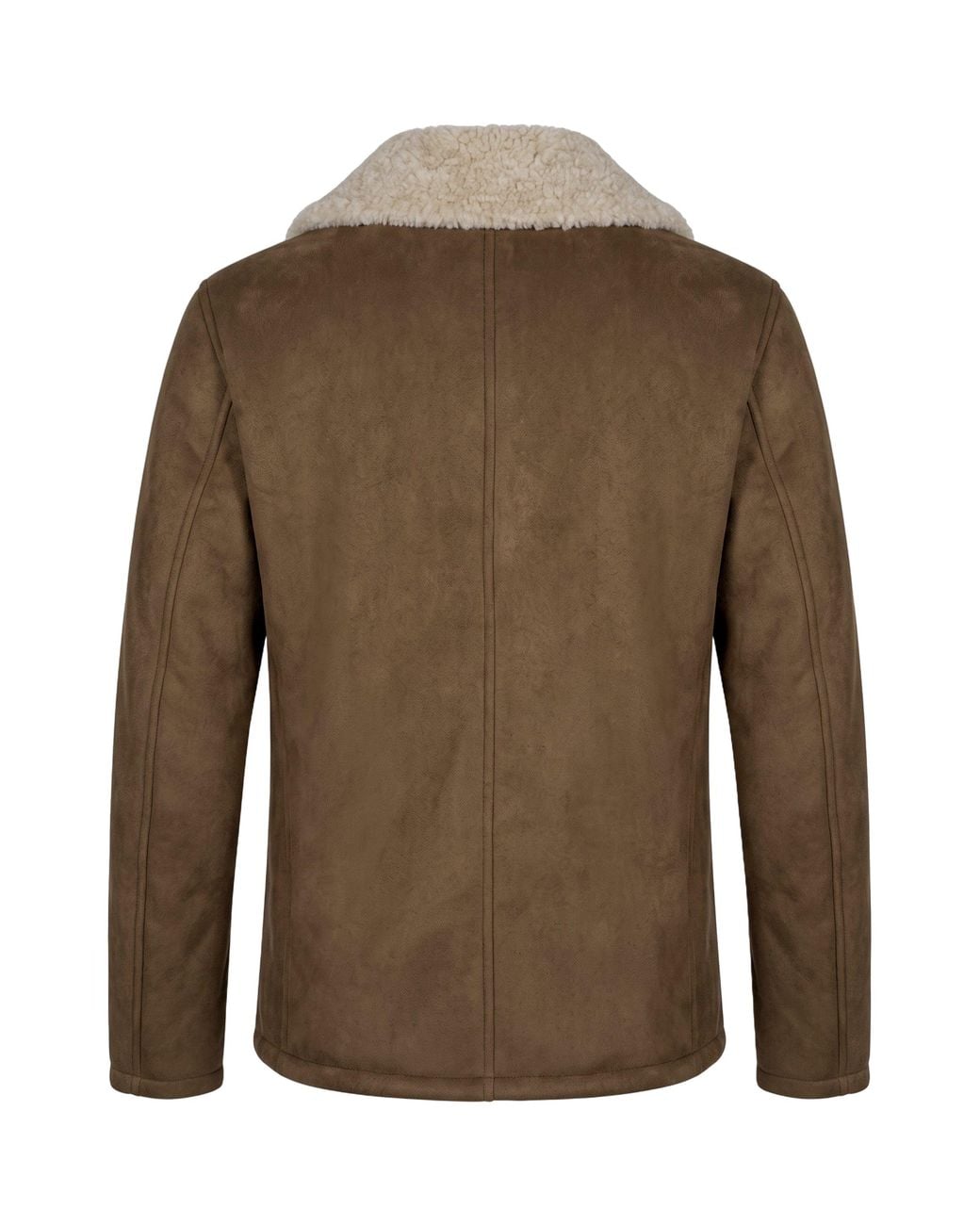 Herno Brown Double-Breasted Jacket