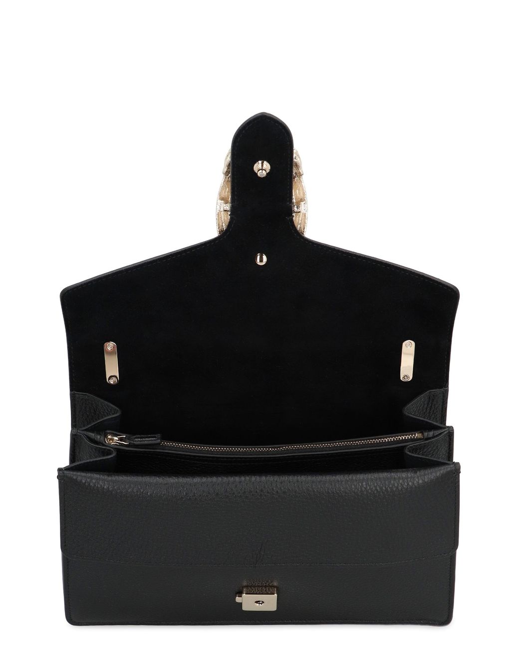 Gucci Black Belt Bag Dionysus Media Calfskin Shoulder