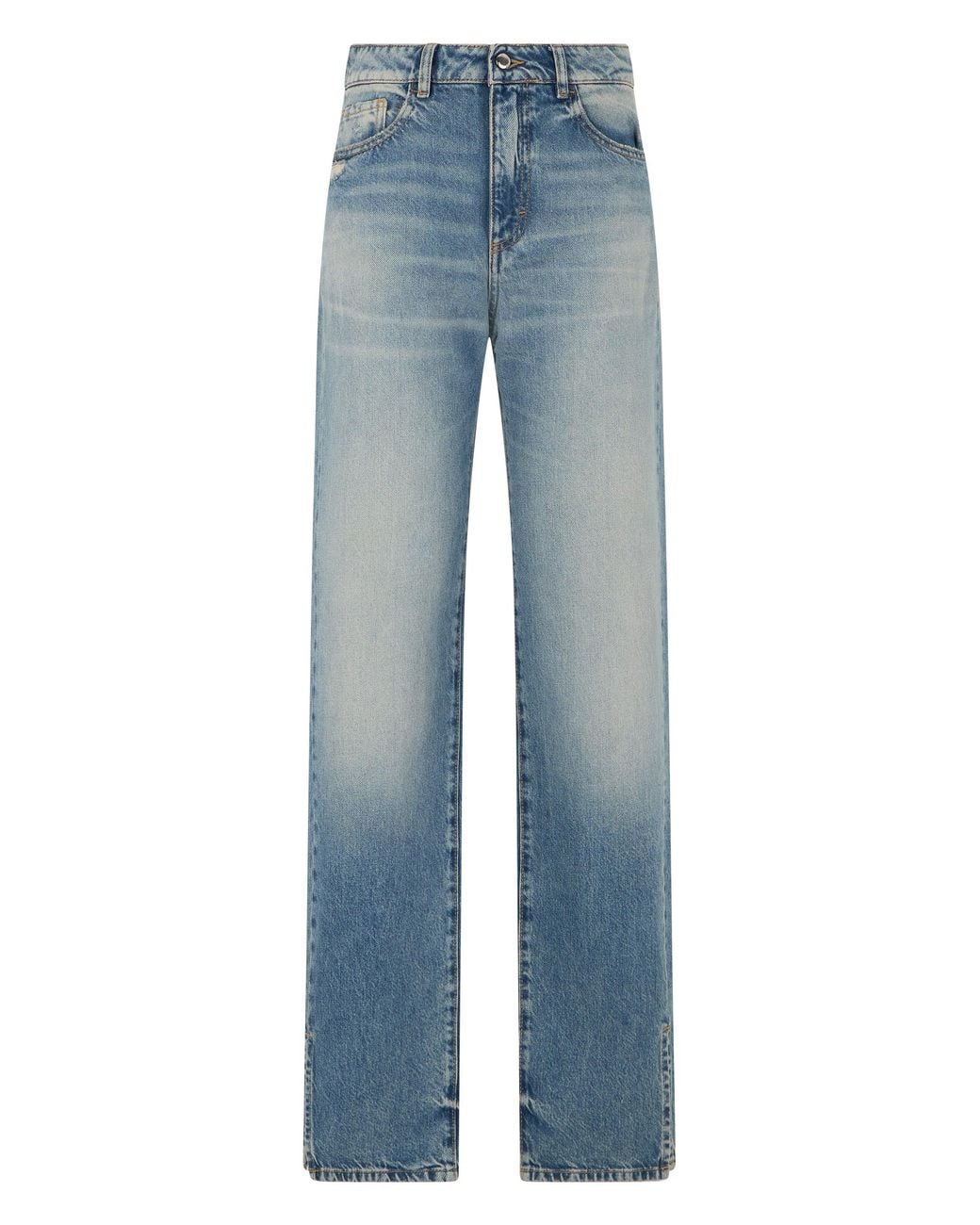 ICON DENIM Blue Straight Jeans