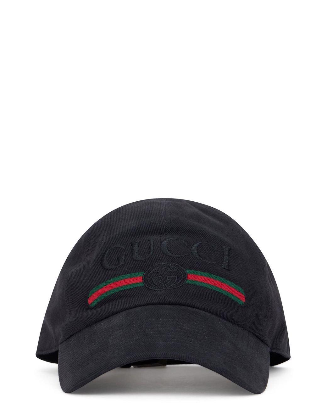 Gucci Blue Cotton Baseball Cap for men