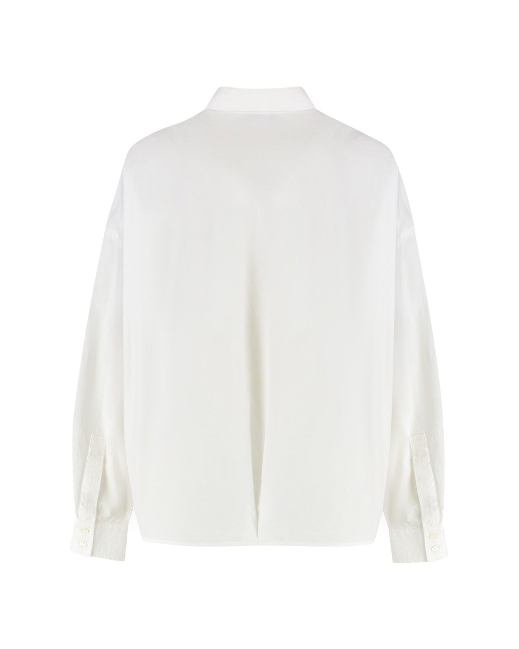 Pinko White Centoundici Cotton Shirt