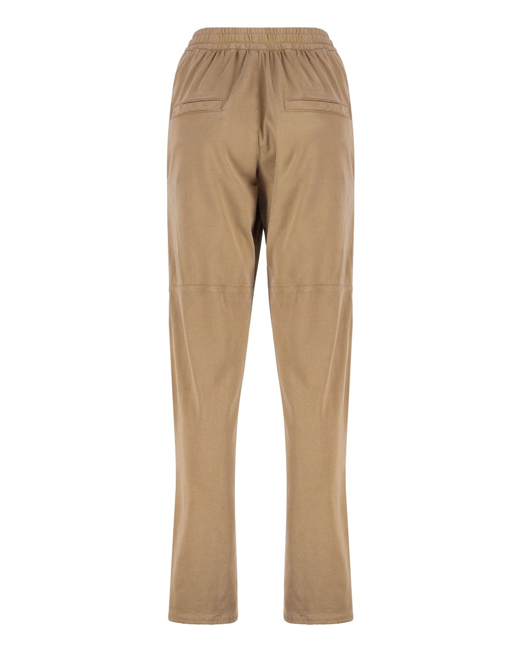 Isabel Marant Natural Trousers Regina Cotton Track Pants