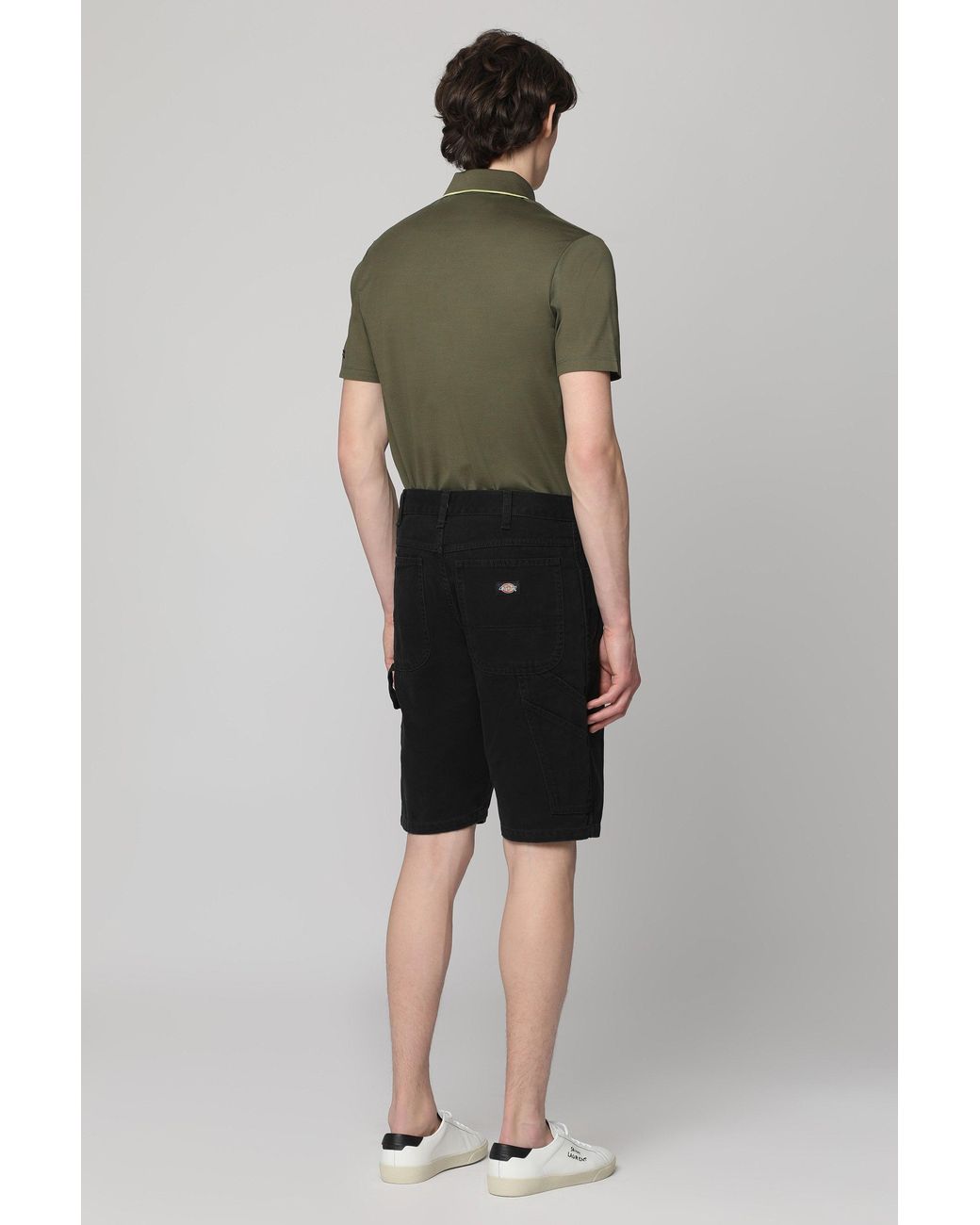 Paul & Shark Green Cotton Short-Sleeve Polo Shirts for men