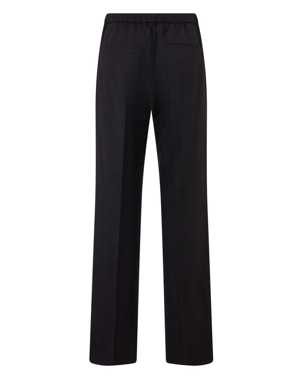 Peserico Black Loose Trousers With Elastic