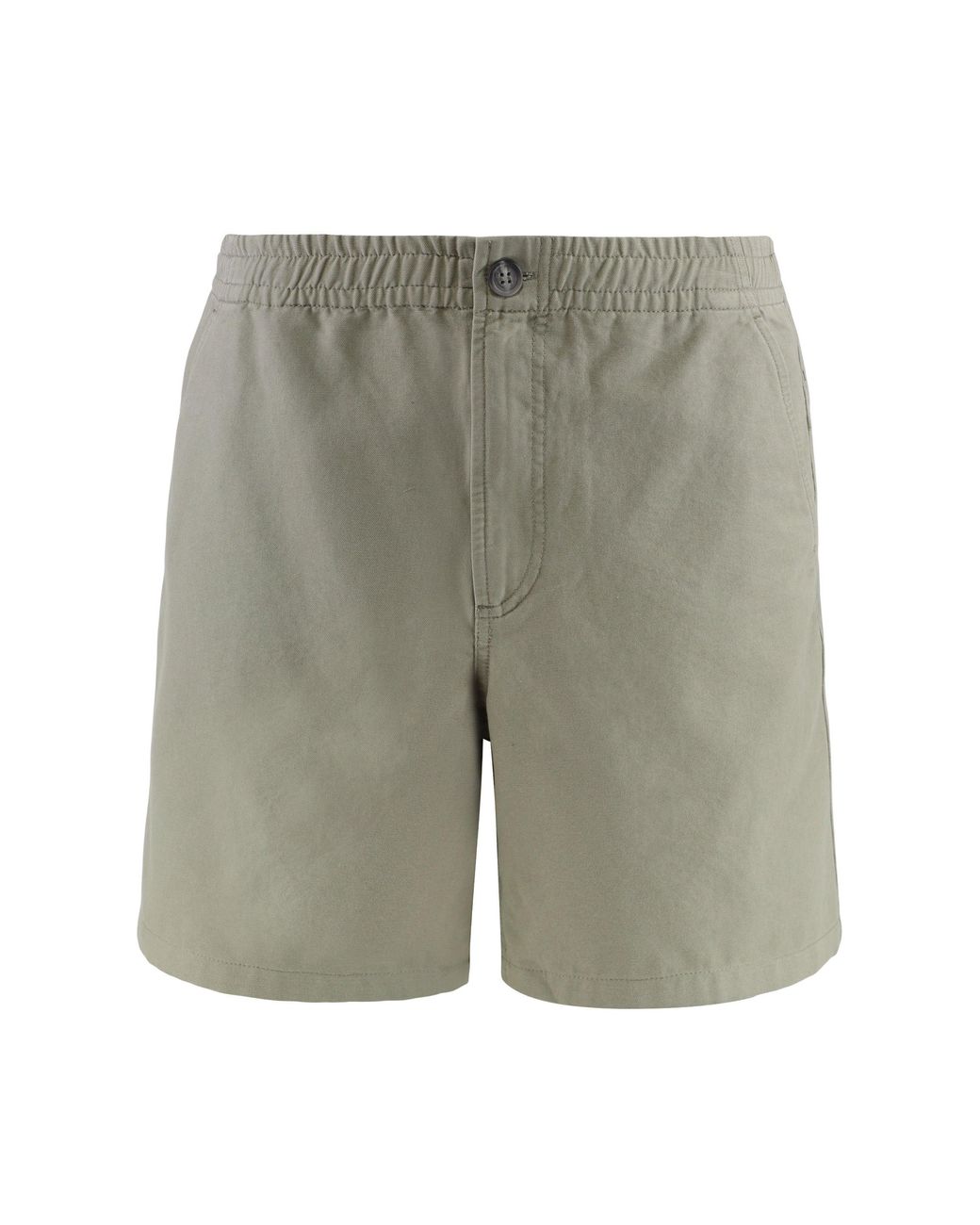 A.P.C. Gray Norris Cotton Bermuda Shorts for men