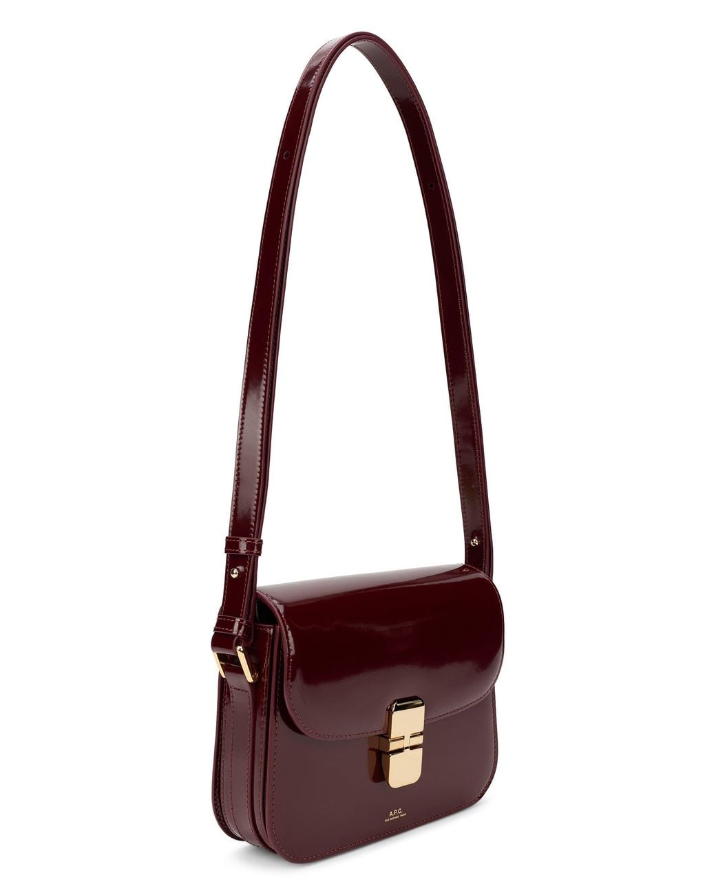A.P.C. Red Shoulder Bag Made Of Leather