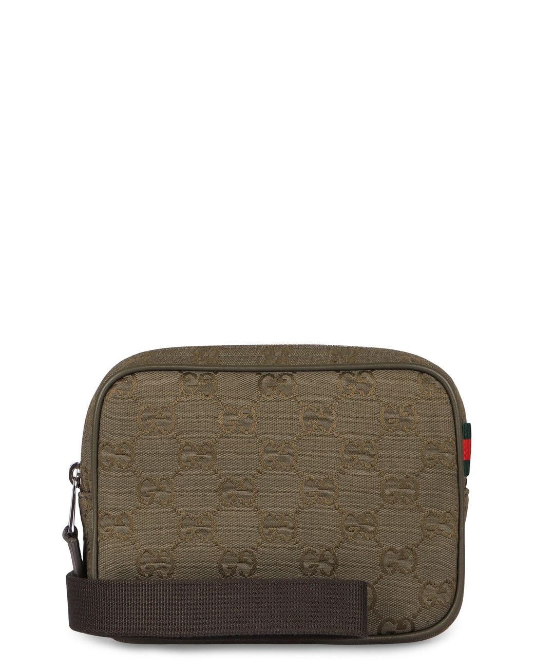 Gucci Brown Camera Bag Gg Canvas Cotton Messenger for men