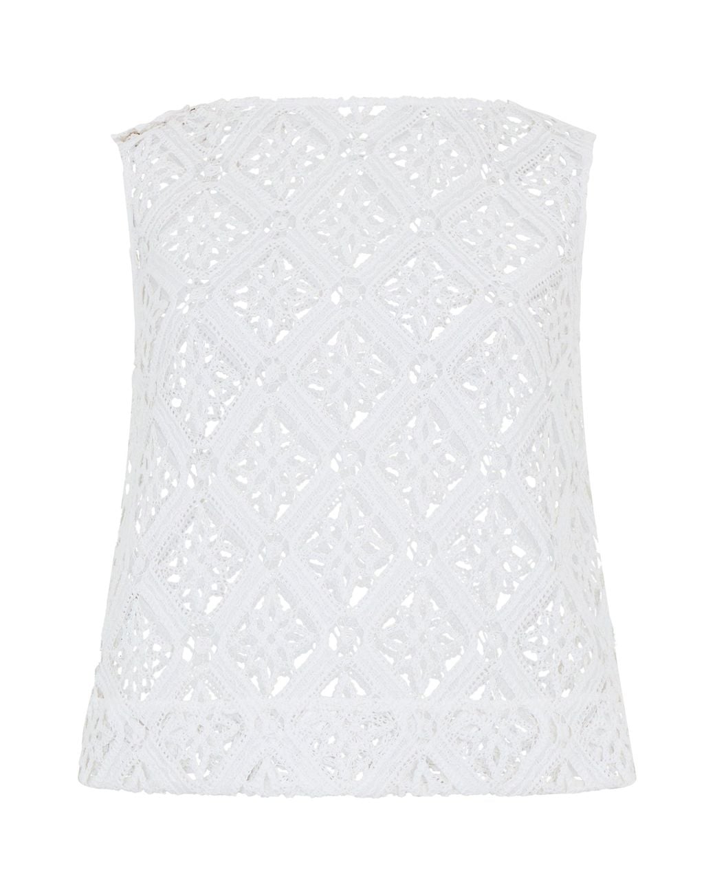 Herno White Lace Top