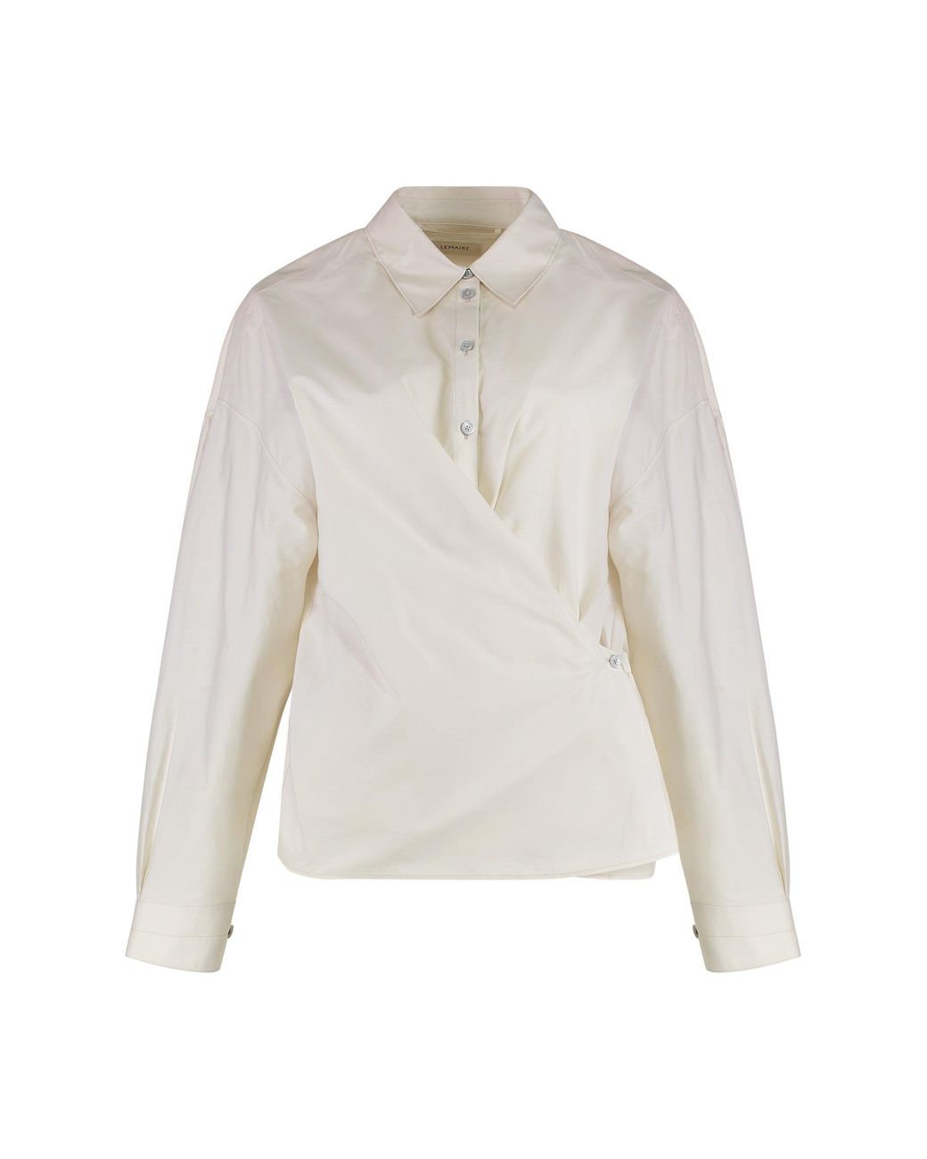 Camicia in cotone e seta di Lemaire in White