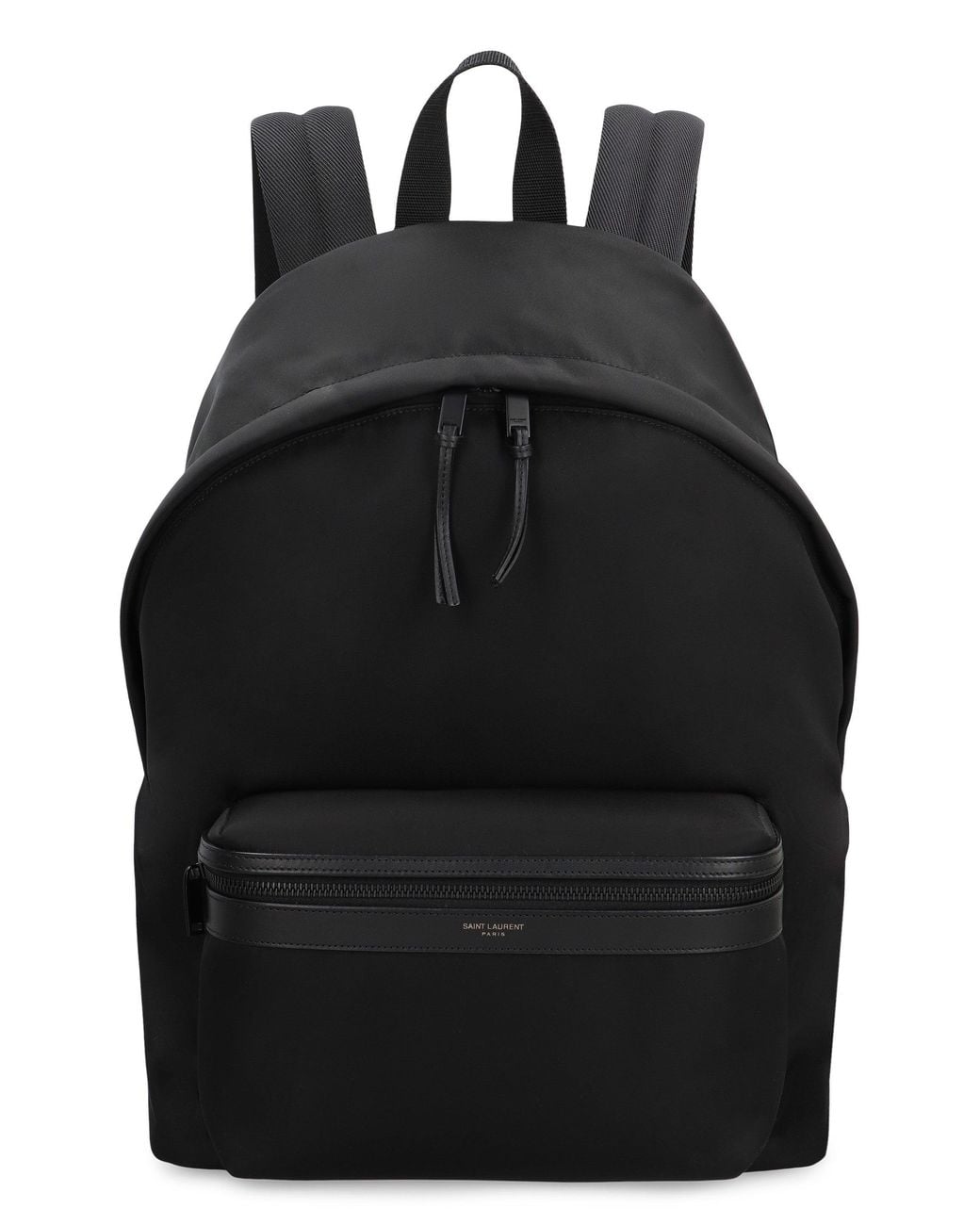 Saint Laurent Black City Nylon Backpack for men
