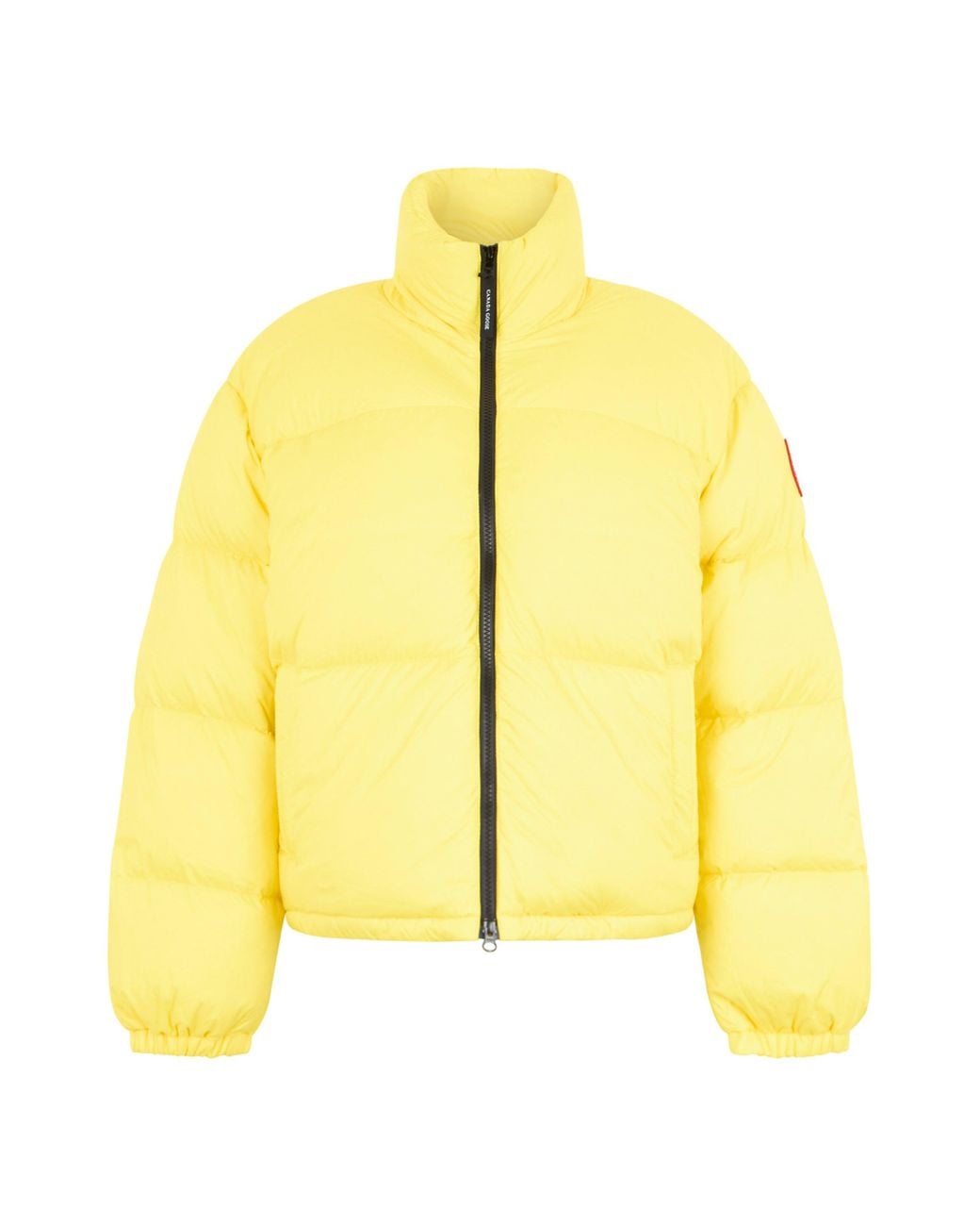 Canada Goose Yellow Padded Jacket With Zip