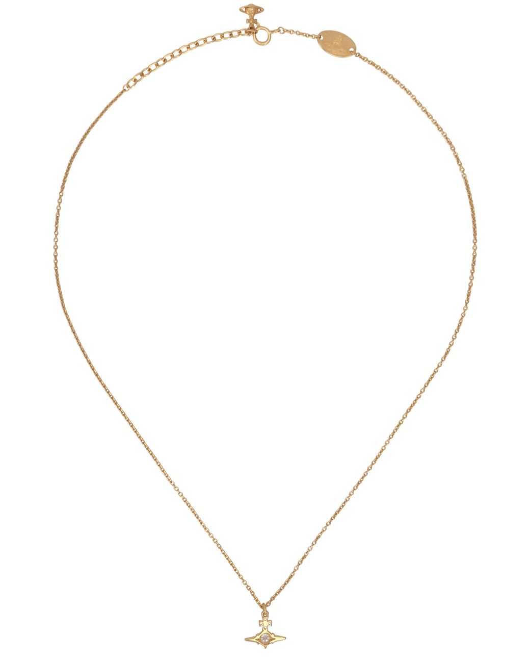 Vivienne Westwood Metallic Necklace With Pendant