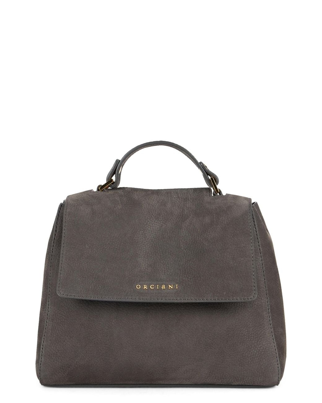 Orciani Black Handbag Sveva Nabucco Small