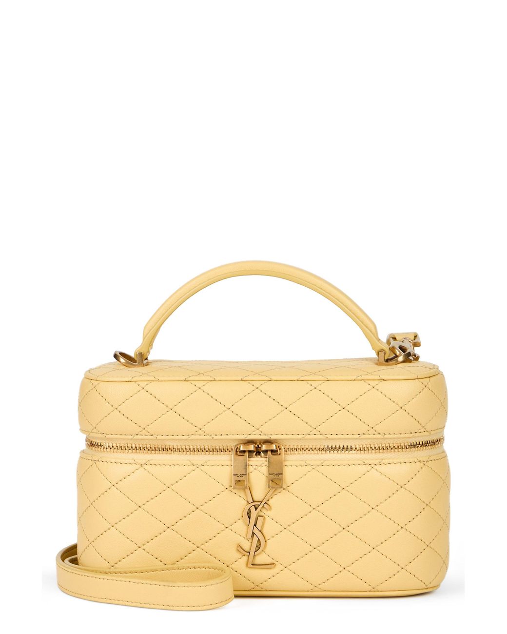 Saint Laurent Metallic Vanity Bag Gaby