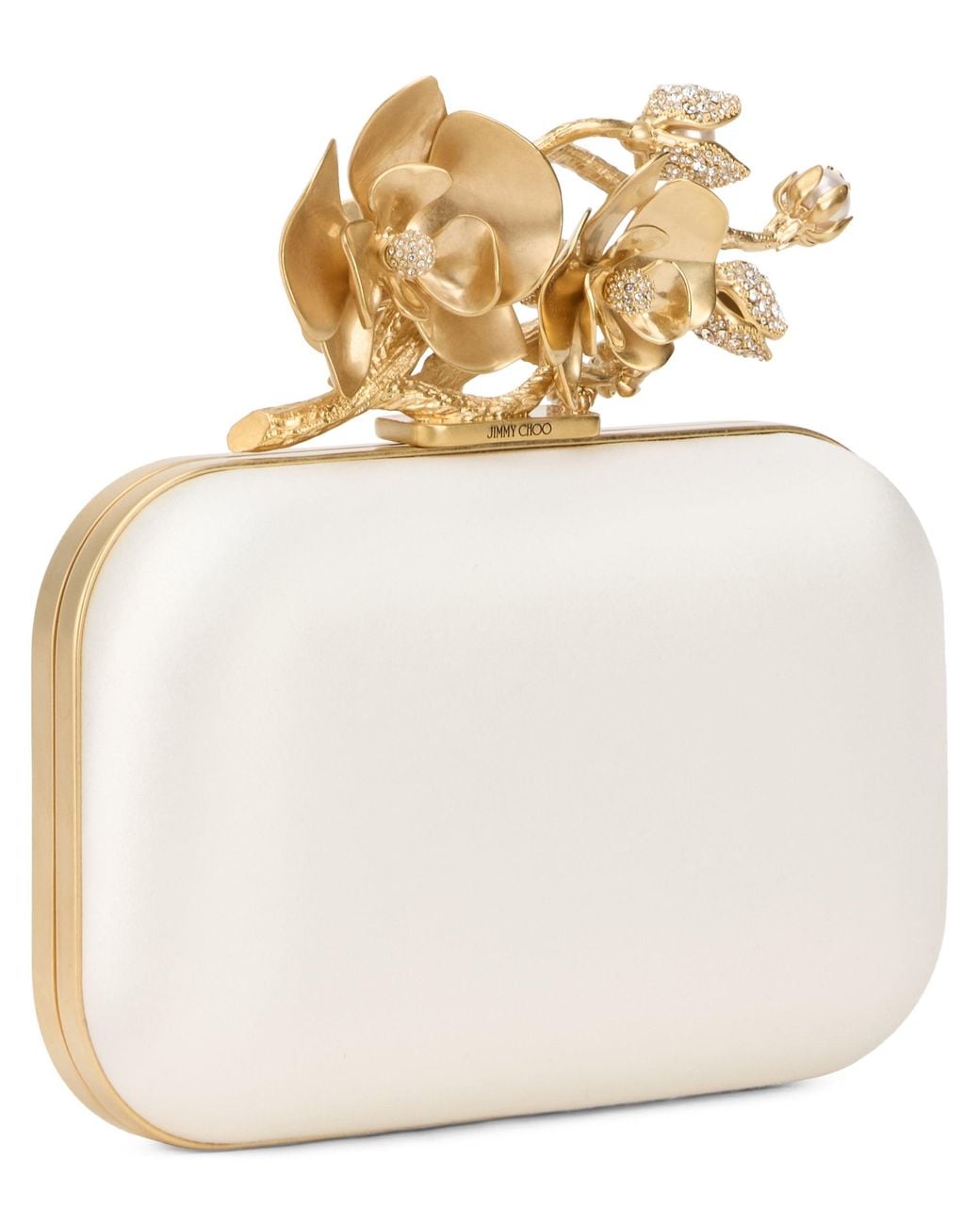 Jimmy Choo Natural Clutch Cloud