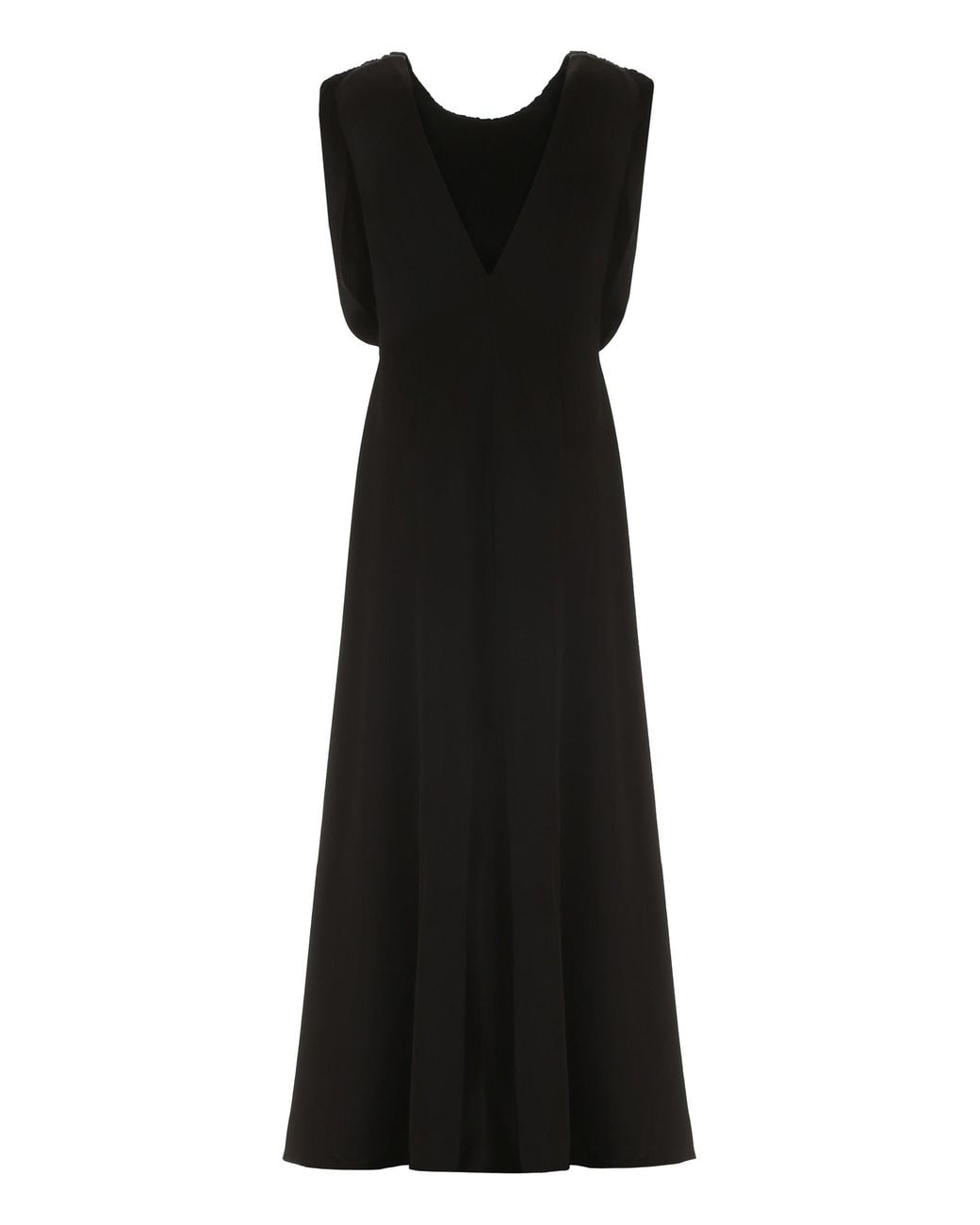 Jil Sander Black Sleeveless Dress