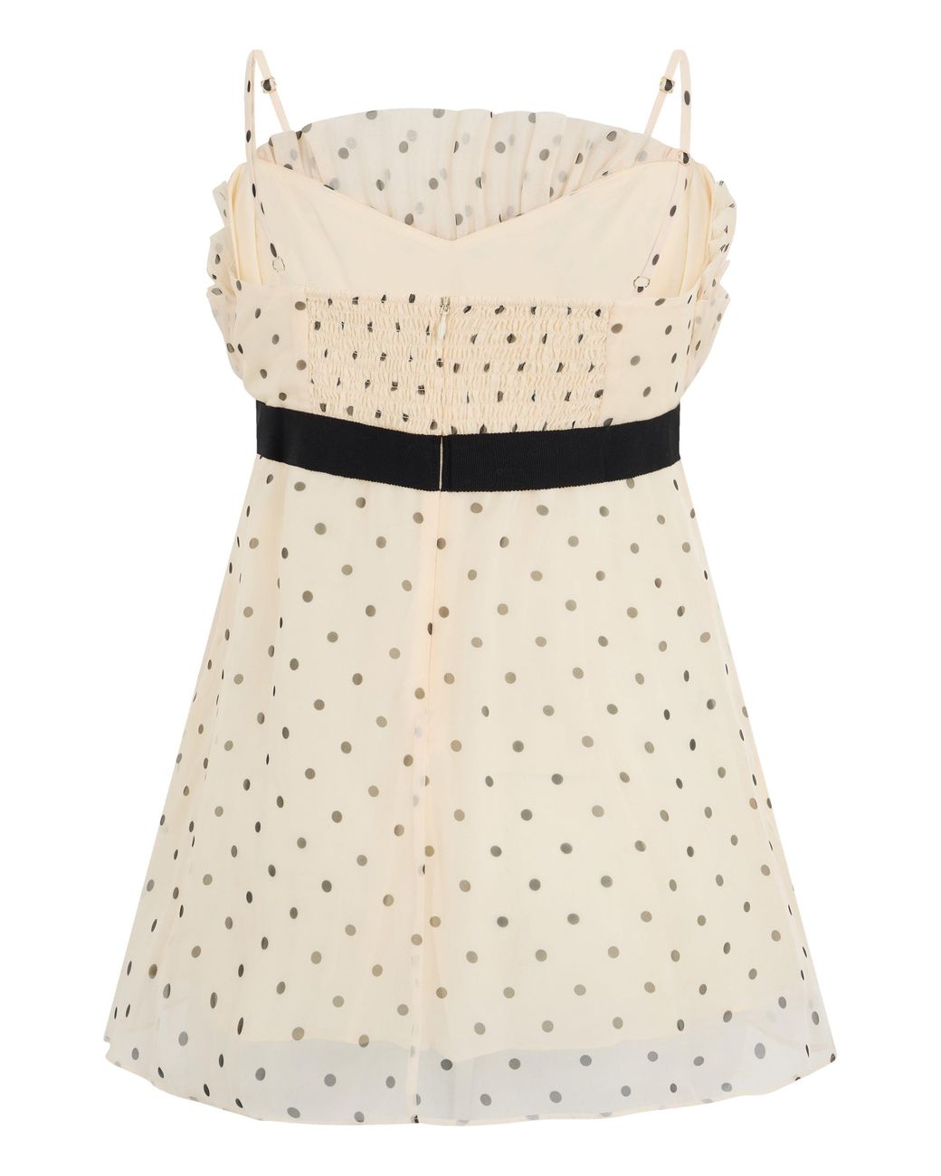 Zimmermann White Polka Dot Top With Strap