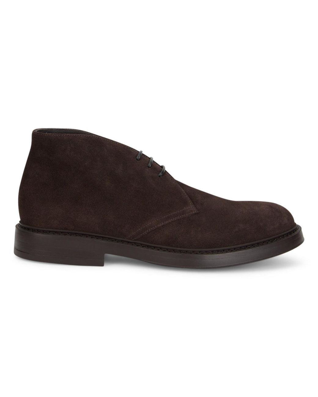 Doucal's Brown Suede Ankle Boots for men