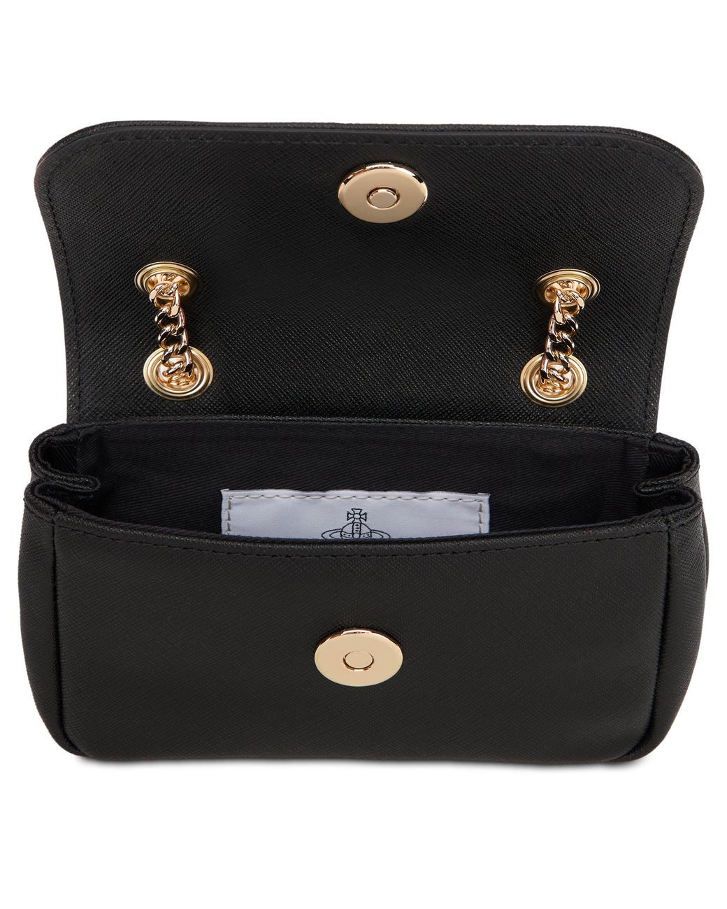 Vivienne Westwood White Shoulder Bag Victoria Leather Bovine Suede