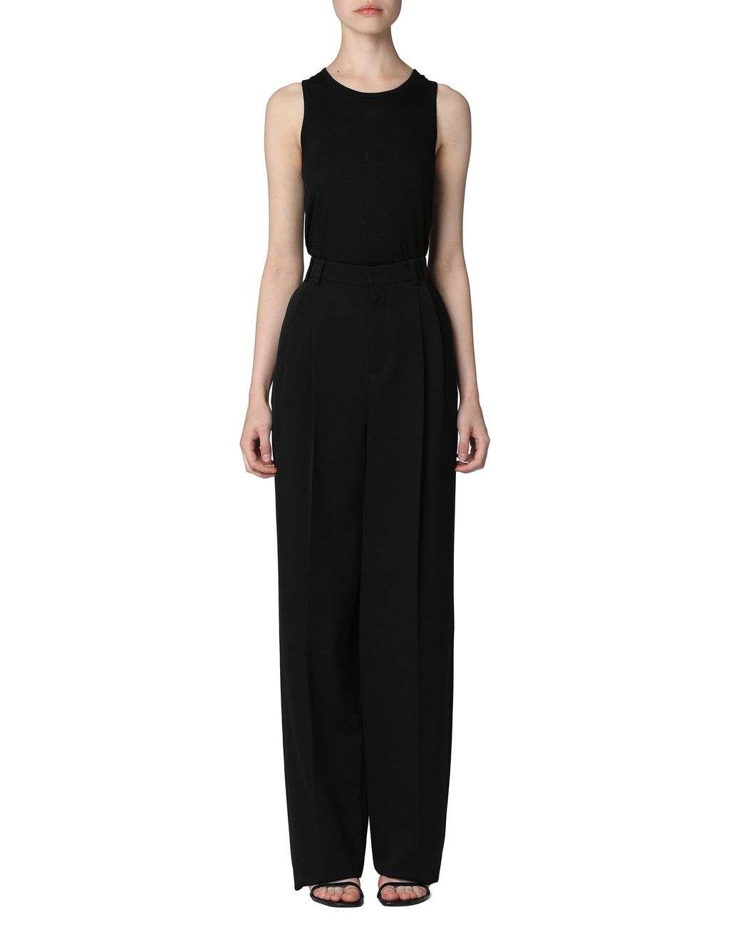 Saint Laurent Black Wool Trousers