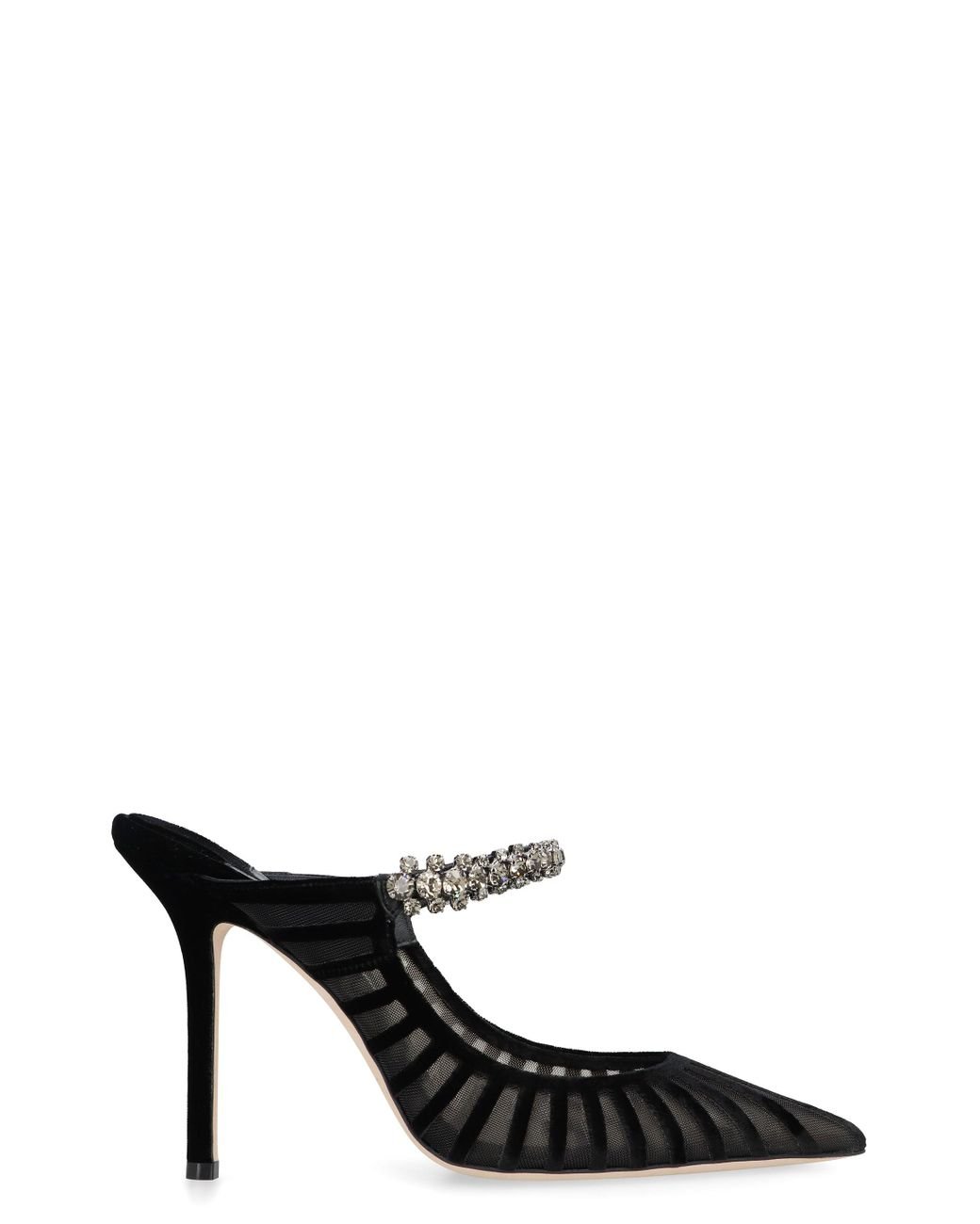 サンダル・ミュール Bing 100 Pump jimmy-choo-black-Bing-100-