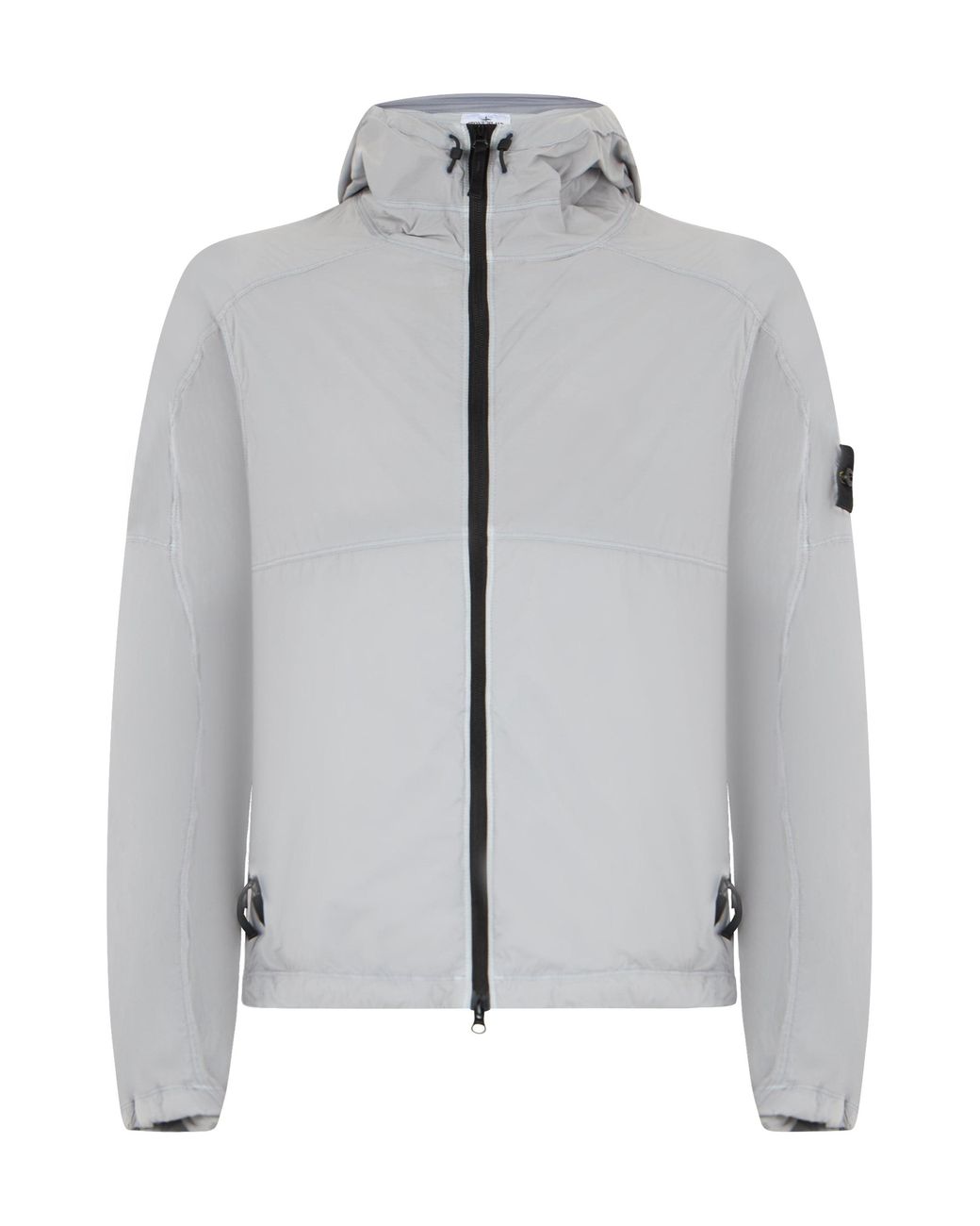 Stone Island Gray Windbreaker for men