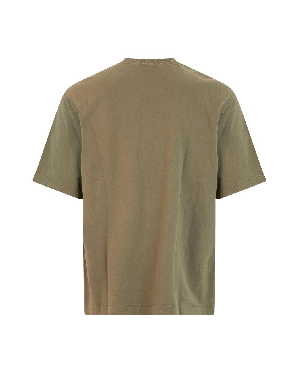 Stone Island Green Short-Sleeve T-Shirt for men