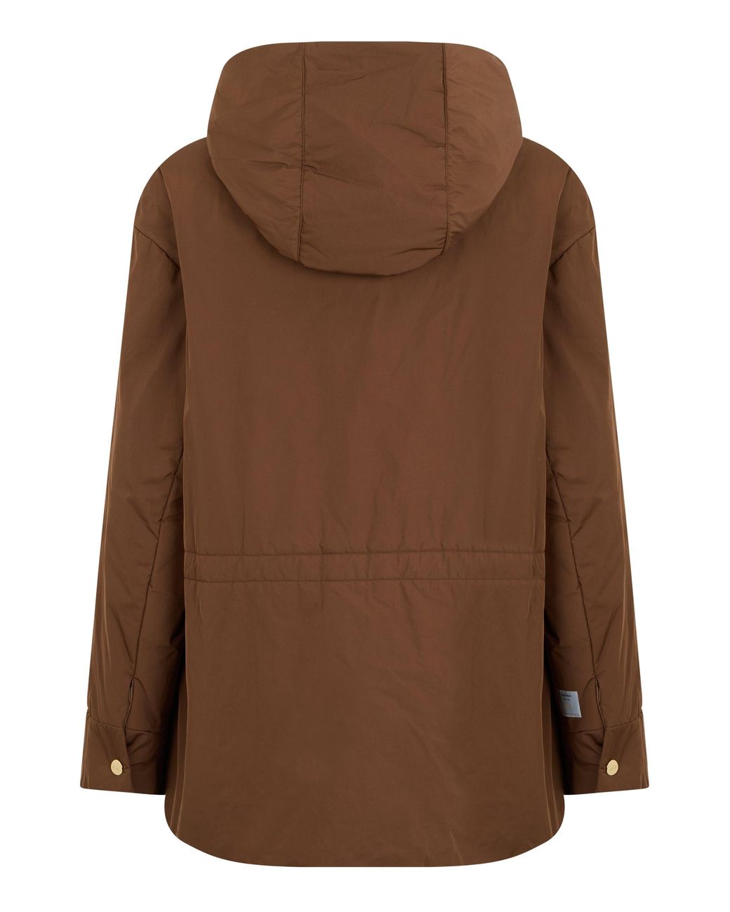 Max Mara Brown S Max Mara Padded Jacket With Hood