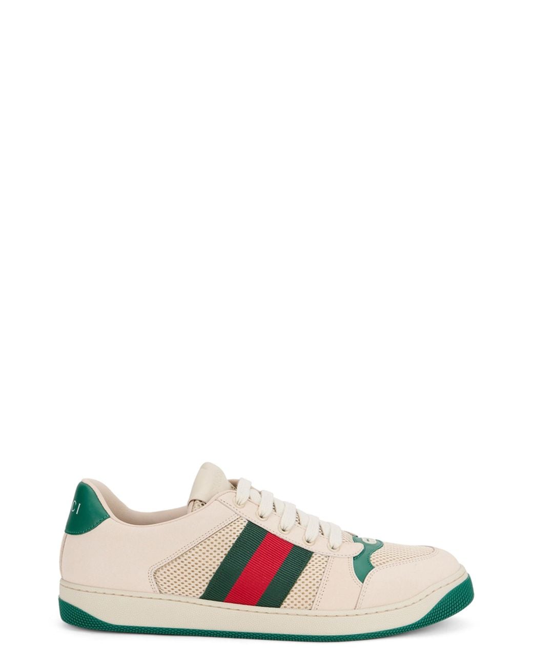 Gucci White Sneakers Screener for men