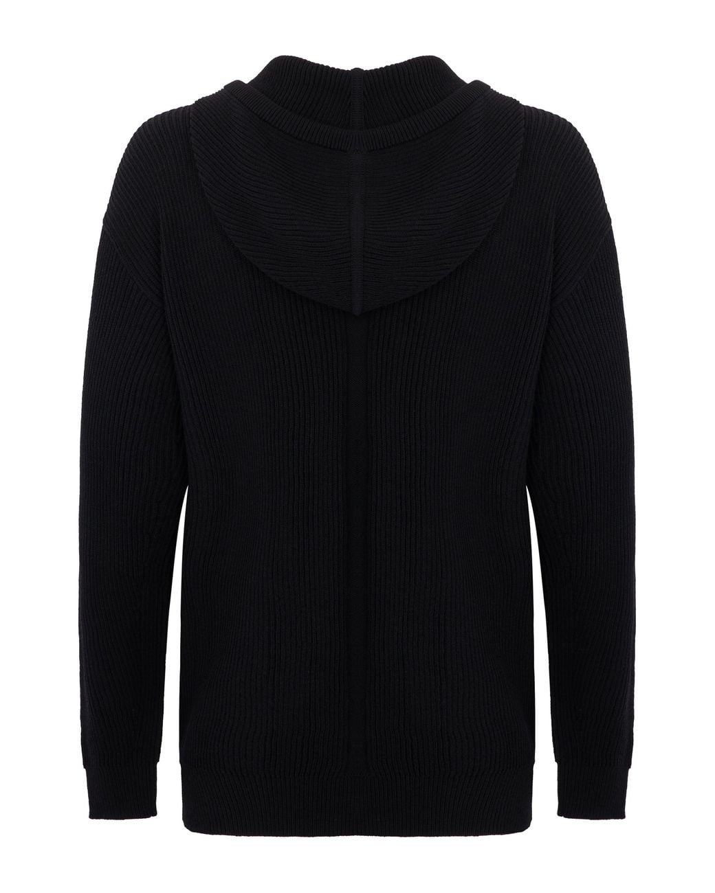 Rick Owens Black Hoodie With Zipper for men