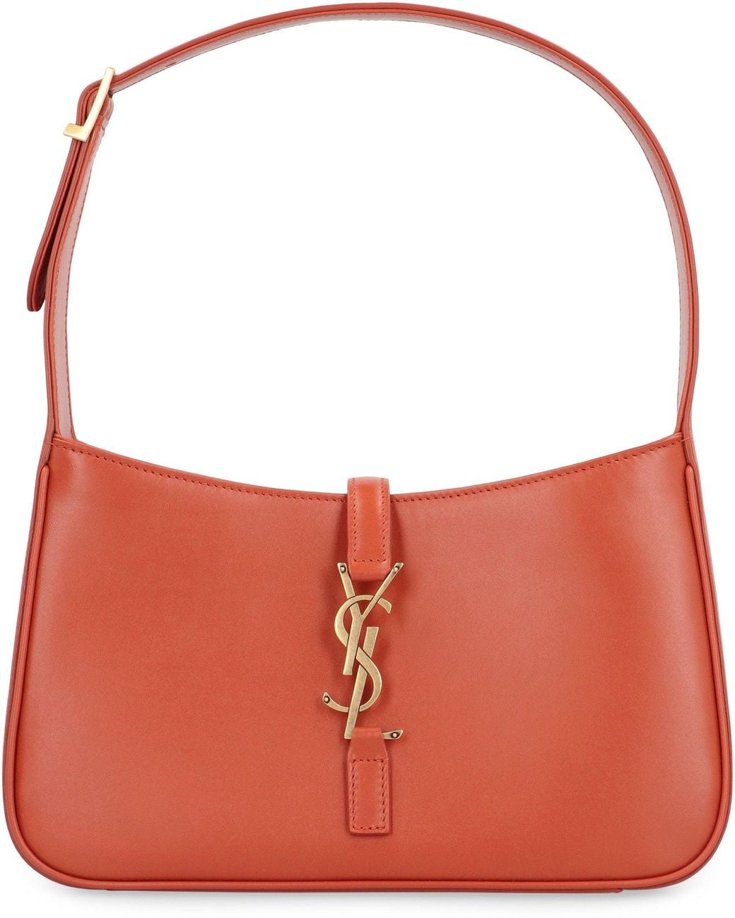Saint Laurent Red Mini Hobo-Bag The 5 To 7