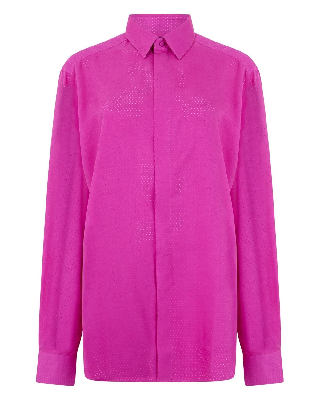 Tom Ford Pink Silk Brocade Shirt for men